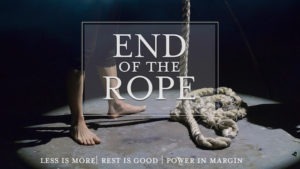 end of the rope
