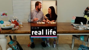 Title slide image for the Real Life sermon series